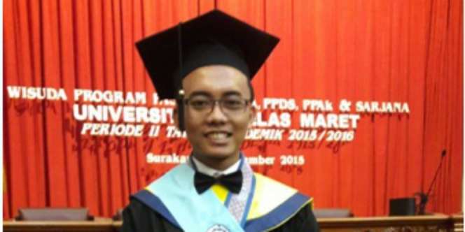 Mantasa, Mahasiswa Teknik UNS Peraih IPK 4,00