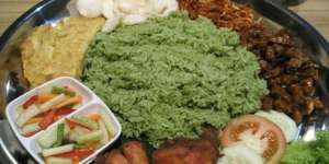 Nasi Putri Hijau, Kuliner Andalan `Rempah Iting`