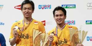 Presiden Jokowi Bangga Hendra/Ahsan Juarai BWF Dubai 2015