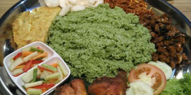 Resep Nasi Hijau Gurih dan Nikmat ala `Rempah Iting`