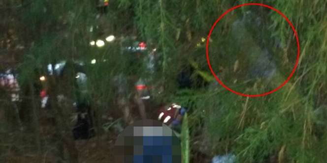 Geger Penampakan `Malaikat` Mendoakan Korban Kecelakaan
