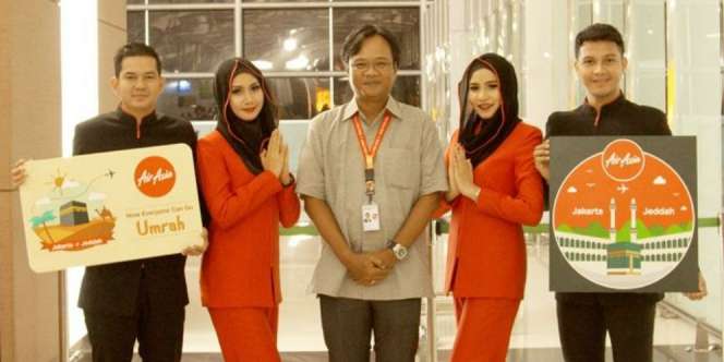 AirAsia Indonesia Resmi Layani Penerbangan Umrah