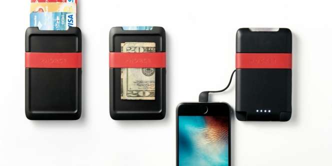Dompet Canggih, Bisa Isi Baterai Dua Ponsel Sekaligus