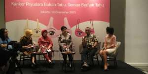 `Kanker Payudara Bukan Tabu, Semua Berhak Tahu`