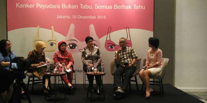 `Kanker Payudara Bukan Tabu, Semua Berhak Tahu`