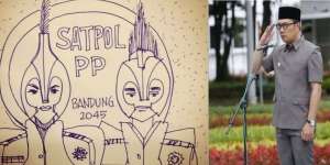 Gaya `Bodor` Ridwan Kamil di Instagram