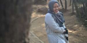 Meisza Adilla: Tips Busana Hijab Saat Mendaki Gunung