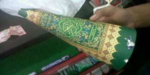 Terompet Berbahan Sampul Alquran Disita 