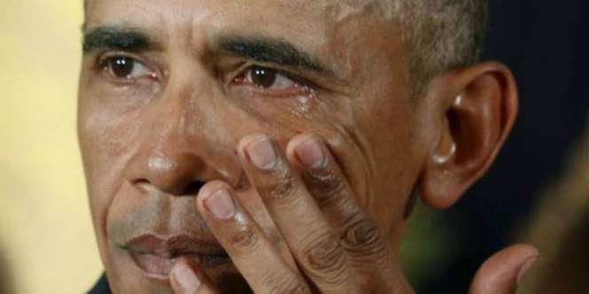 Tangis Obama untuk Anak-anak Korban Penembakan Brutal