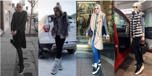 Style High Class Hijaber Diana di Negara Bersalju