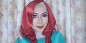 Ellend Muzzakky: Yuk Bikin Hijab Ala Princess Ariel