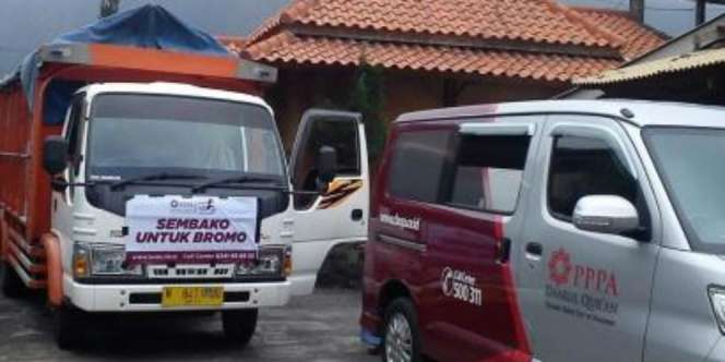 Daarul Quran Ringankan Beban Korban Erupsi Bromo