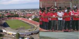 Azan Selalu Mengawali Pertandingan Sepak Bola di Stadion Ini