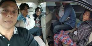 Heboh Sopir Pejabat Beri Tumpangan Warga Sakit