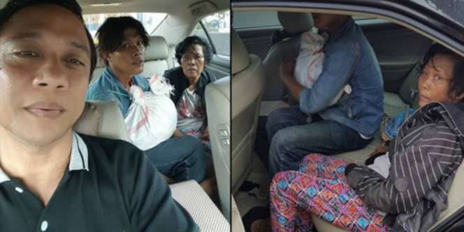 Heboh Sopir Pejabat Beri Tumpangan Warga Sakit