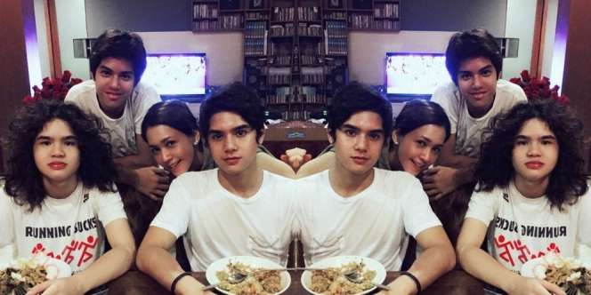 Maia Estianty Tidak Paksa Al, El, Dul Tinggal Seatap