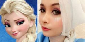 Ellend Muzakky: Makeup Kreatif 7 Tokoh Princess