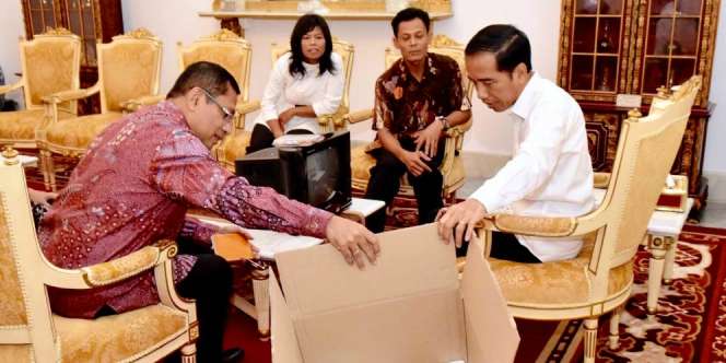 Jokowi Beri Modal Kusrin, Lulusan SD Perakit TV