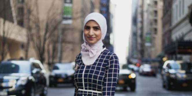 Street Style Hijaber Amerika