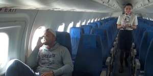 Begini Rasanya Jadi Satu-satunya Penumpang di Pesawat