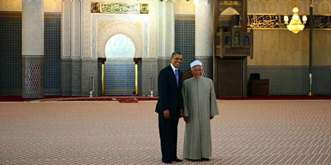 Obama Kunjungi Masjid AS untuk Pertama Kali