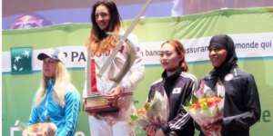 Atlet Anggar Berhijab AS Ukir Sejarah