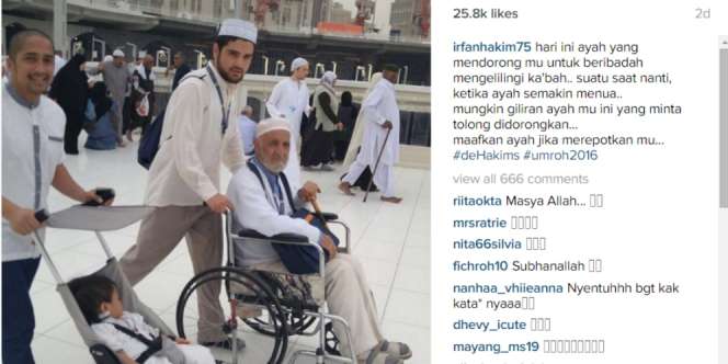 Pesan Mengharukan Irfan Hakim