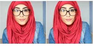 Hijab Tutorial si Pengguna Kacamata