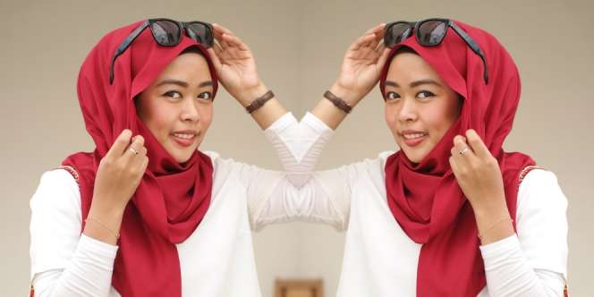 Shea: Hijab Merah Bikin Semangat