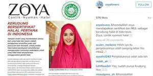 MUI: Zoya Belum Kantongi Sertifikat Halal