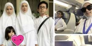 Berangkat Umrah, Mulan Khawatir Ada `Drama`
