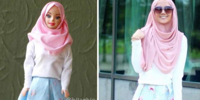 Inspirasi Mode Busana dari Barbie Berhijab