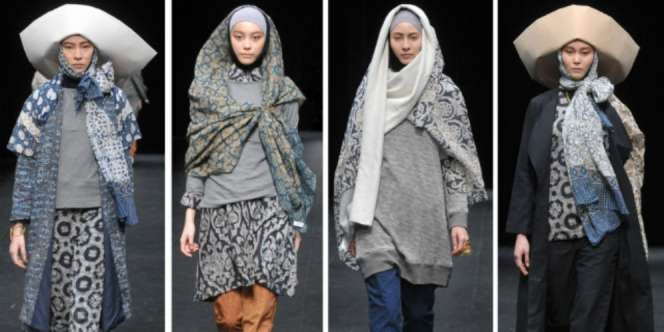 NurZahra: Hijab Nuansa `Heritage Indigo Batik`