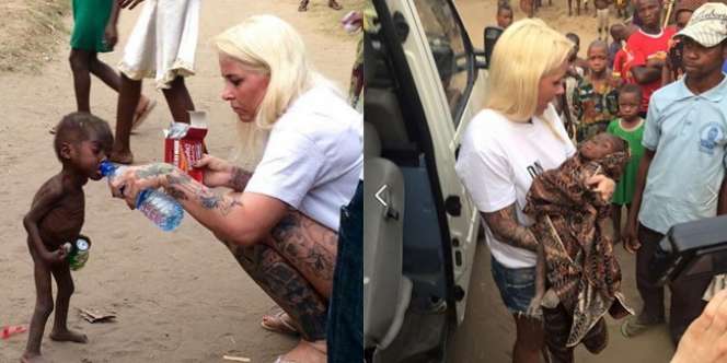Kisah Pilu di Balik Foto Balita Dibantu Relawan