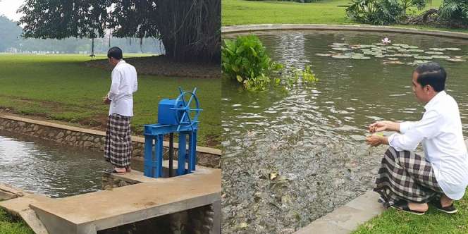 Ini Cara Presiden Jokowi Menghibur Diri