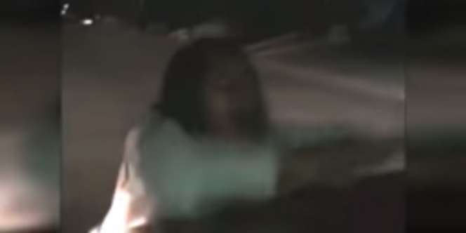 Wanita Misterius Membuat Geger Jalan Raya...