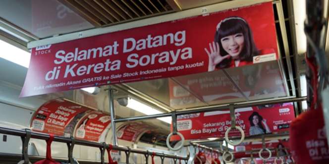 Akses Belanja Gratis di `Kereta Soraya`