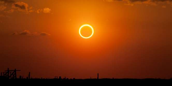 Seperti Ini Langit Indonesia Saat Gerhana Matahari Total