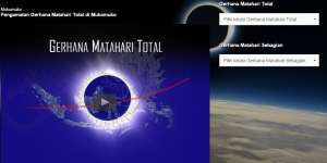 LIVE STREAMING: Gerhana Matahari di Indonesia