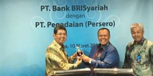 BRI Syariah Beri Fasilitas Modal Kerja PT Pegadaian