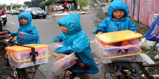 Bocah Yogya Penjual Roti Getarkan Hati