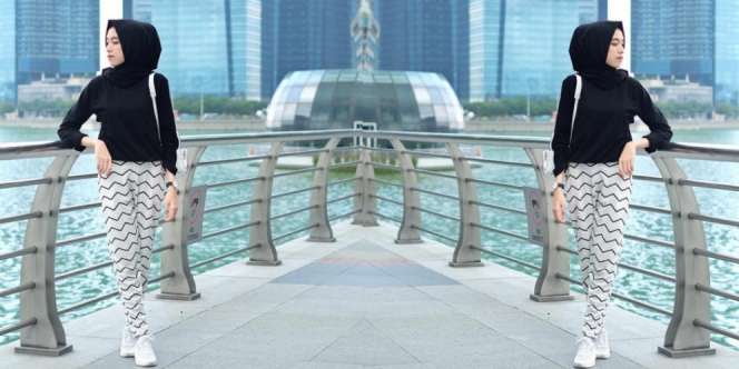 R Amelia: Tetap Feminin Meski Gunakan Sneakers