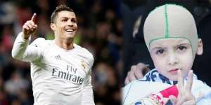 Christiano Ronaldo Wujudkan Mimpi Bocah Palestina