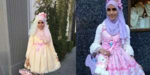 Tampilan Lolita Berhijab ala Alyssa Salazar