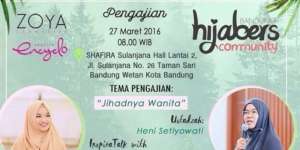 Hijaber Bandung: Pengajian Akbar Bareng Putri Aa Gym