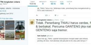 Kocaknya Kicaun Akun Twitter TNI AU