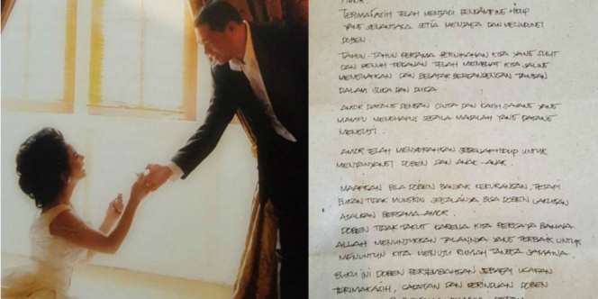 Surat Cinta Krisdayanti untuk Raul