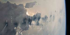 Keajaiban Indonesia Terlihat dari Luar Angkasa