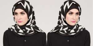 Tetap Memikat dengan Jilbab Segiempat