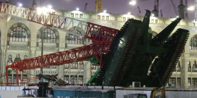 Saudi Janji Santunan Tragedi Crane Cair dalam Hitungan Hari